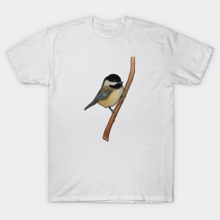 Watercolor Chickadee Tee T-Shirt